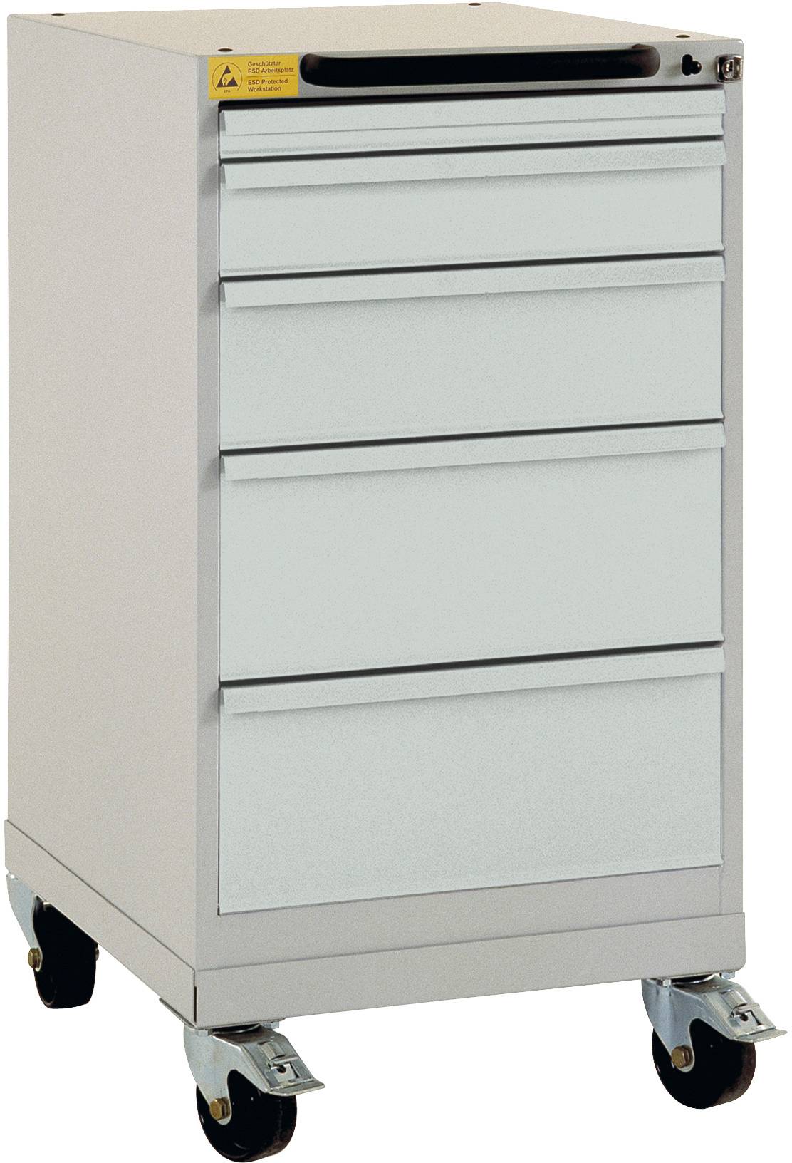 Manuflex LS1044.7035 ESD Skåp med lådor