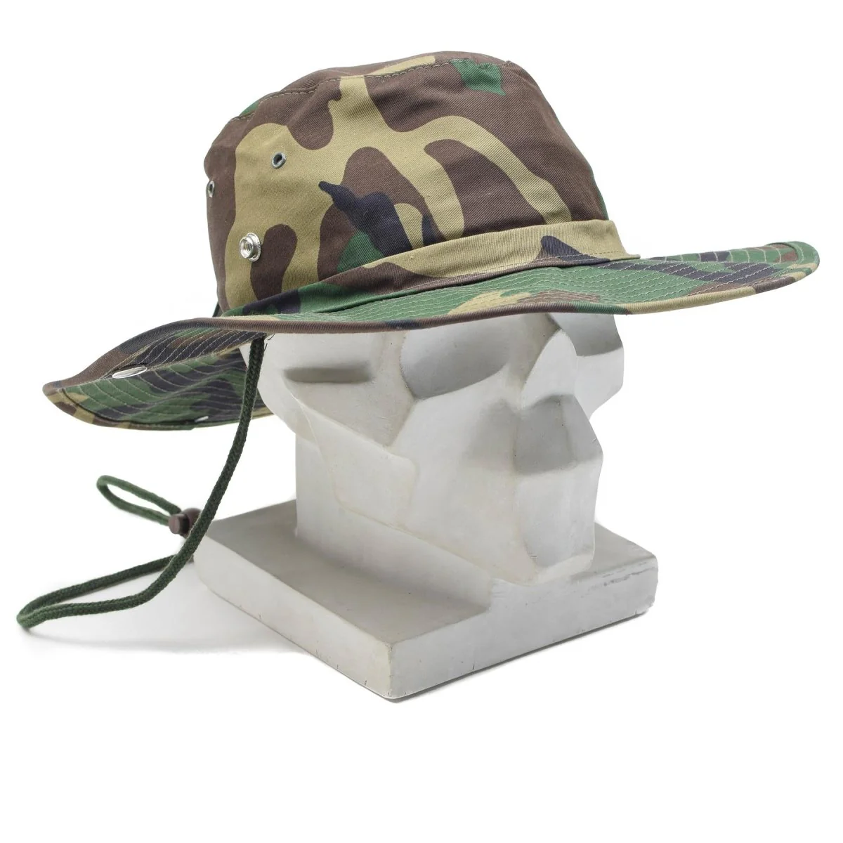 Mfh märke militär bush stil hatt sommar panama djungel hink cap woodland ny