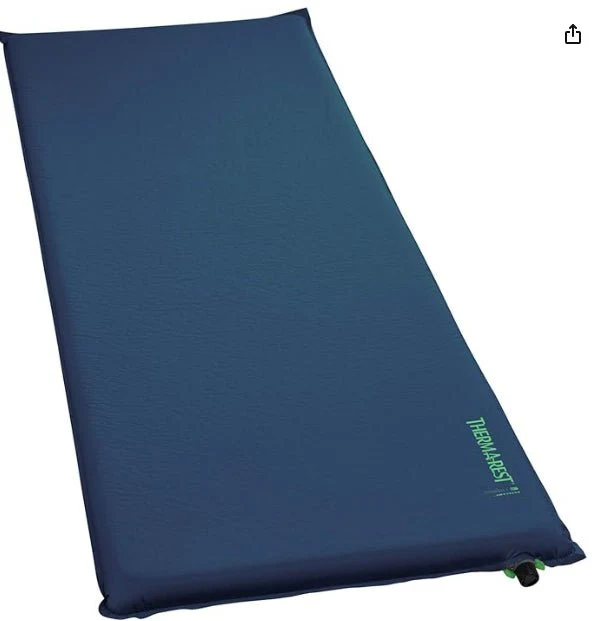 Therm-a-Rest BaseCamp XL Självuppblåsande liggunderlag 196 cm Poseidon Blå