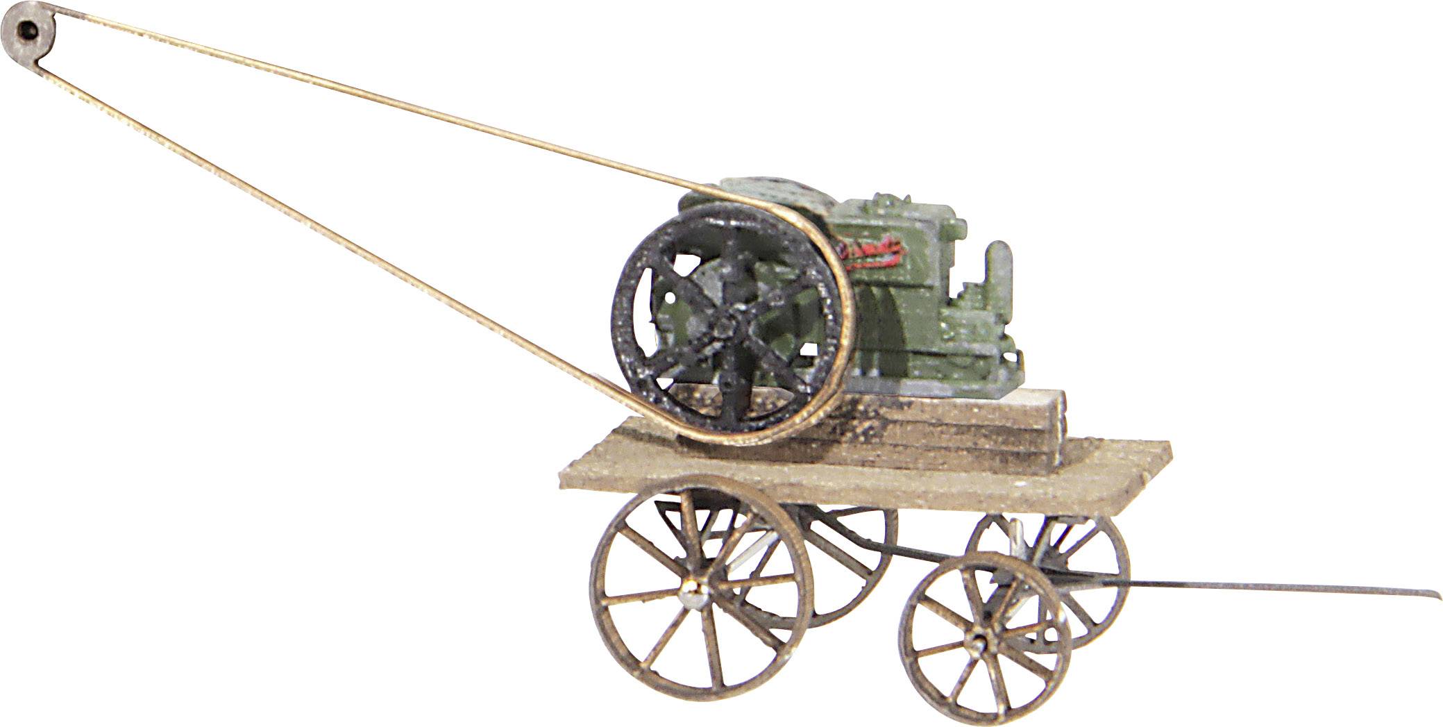 MBZ 30278 H0-motor Deutz MAH218 på vagn 3D-skrivarmodell