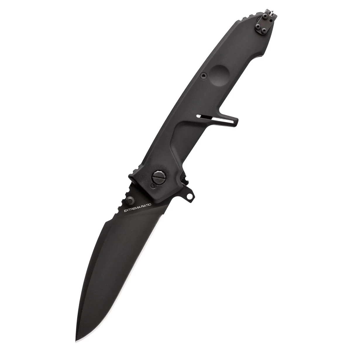 ExtremaRatio MF2 SVART fickkniv utomhus fällbar N690 stål drop point blad