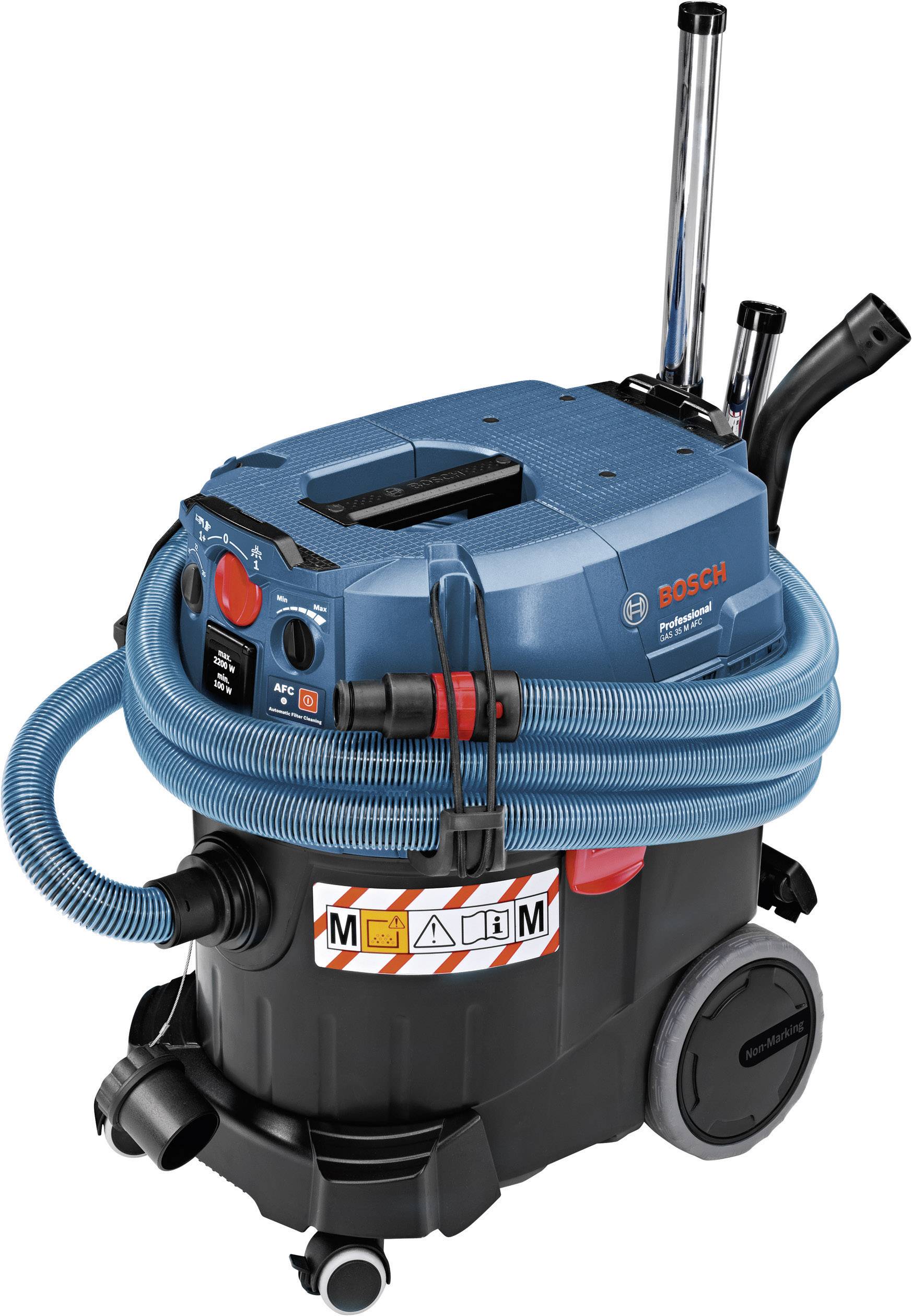 Bosch Professional GAS 35 M AFC 06019C3100 Grovdammsugare 1380 W 35 l automatisk filterrengöring, Dammklass M certifiera