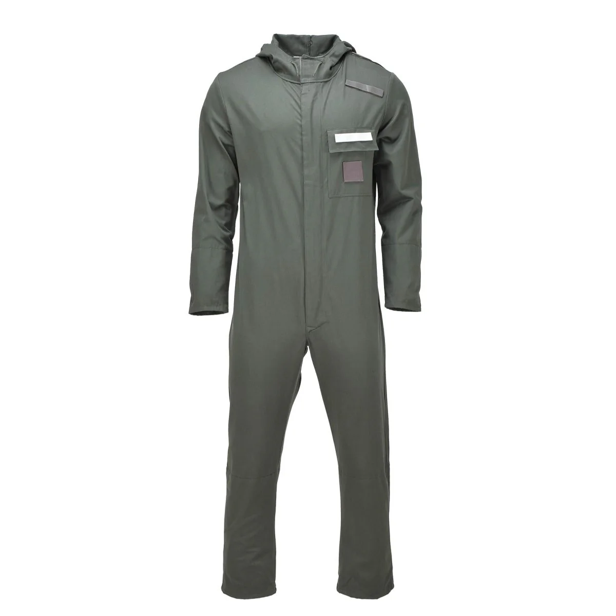 Äkta franska militära flygvapen Coverall Crew Cold Weather Hooded Jumpsuit Ny