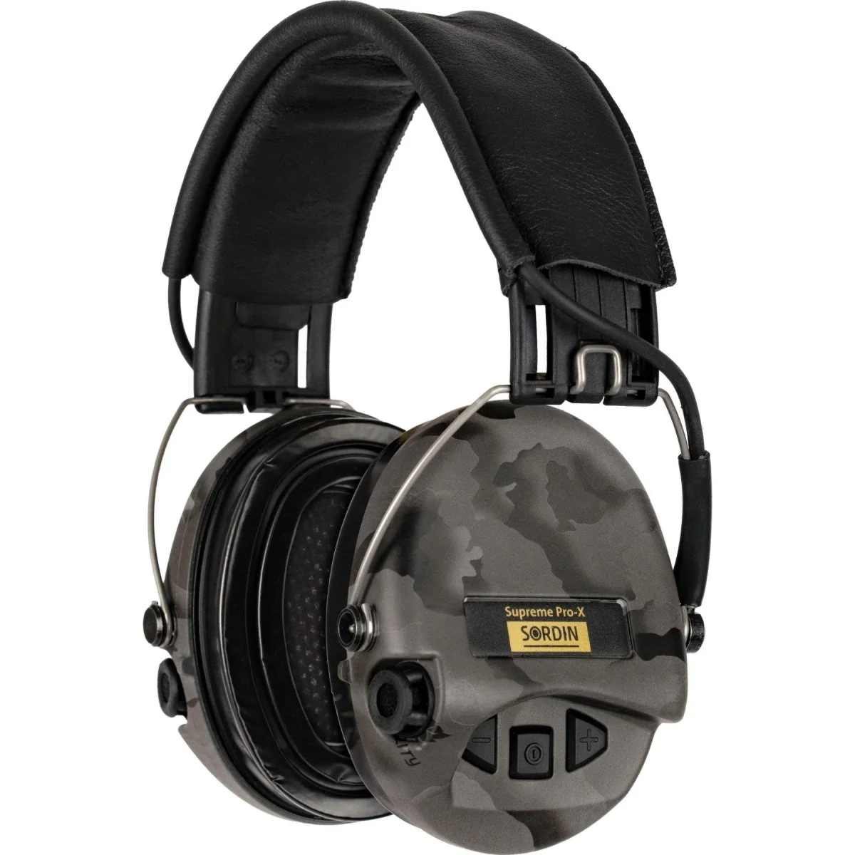 Sordin Supreme Pro X Hear2 LED Gel Aktivt hörselskydd Night Camo