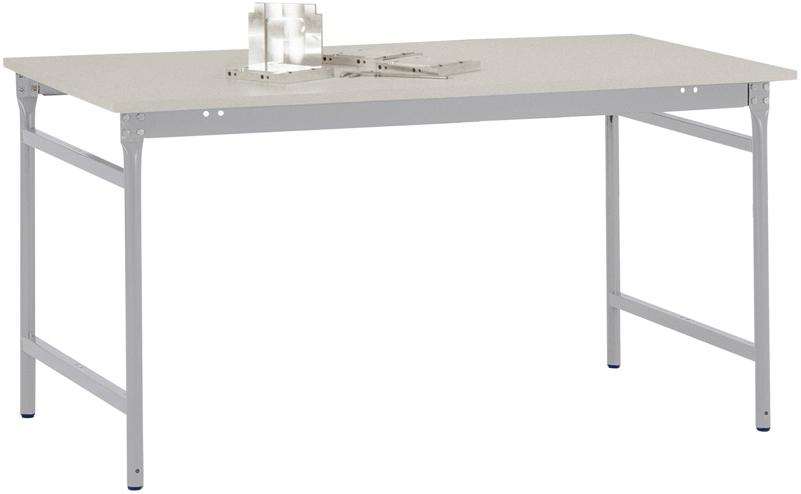 Manuflex BB3011.9006 Arbetsbordmöbel Aluminiumsilver