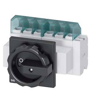 Lastströmbrytare Svart 6-polig 16 mm² 25 A 1 NO, 1 NC 690 V/AC Siemens 3LD21034VP51