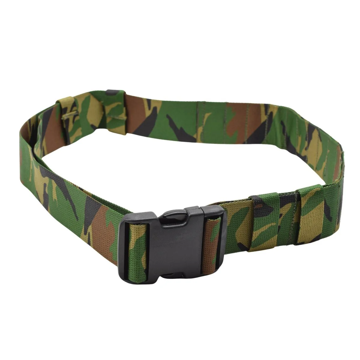 Original Dutch Military Camo DPM Tactical Belt justerbar plastspänne Ny