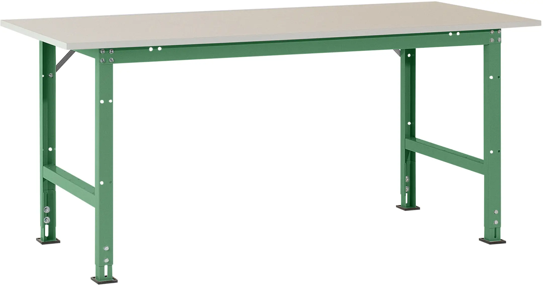 Manuflex AS0011.6011 Arbetsbordmöbel Resedagrön (RAL 6011)