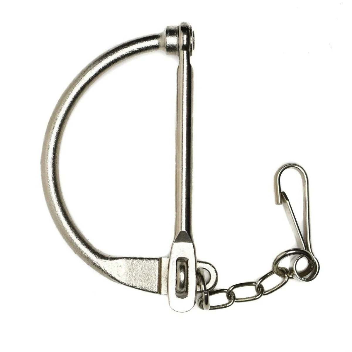Äkta tyska armé duffel väska lås militär havssäck D ring metallbagage nytt