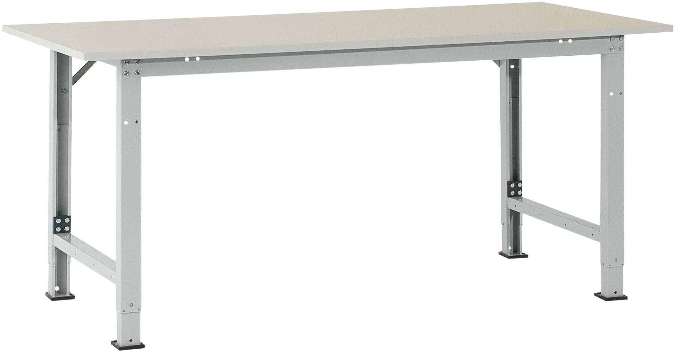 Manuflex AS0012.7035 Arbetsbordmöbel Grå-vit (RAL 7035)