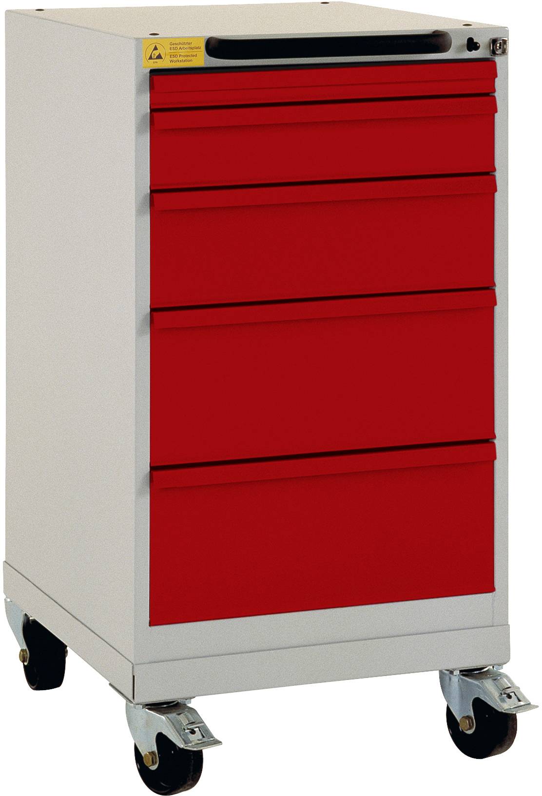 Manuflex LS1044.3003 ESD Skåp med lådor