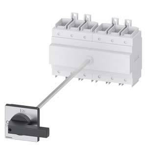 Lastströmbrytare Svart 6-polig 185 mm² 160 A 690 V/AC Siemens 3LD23183VK11