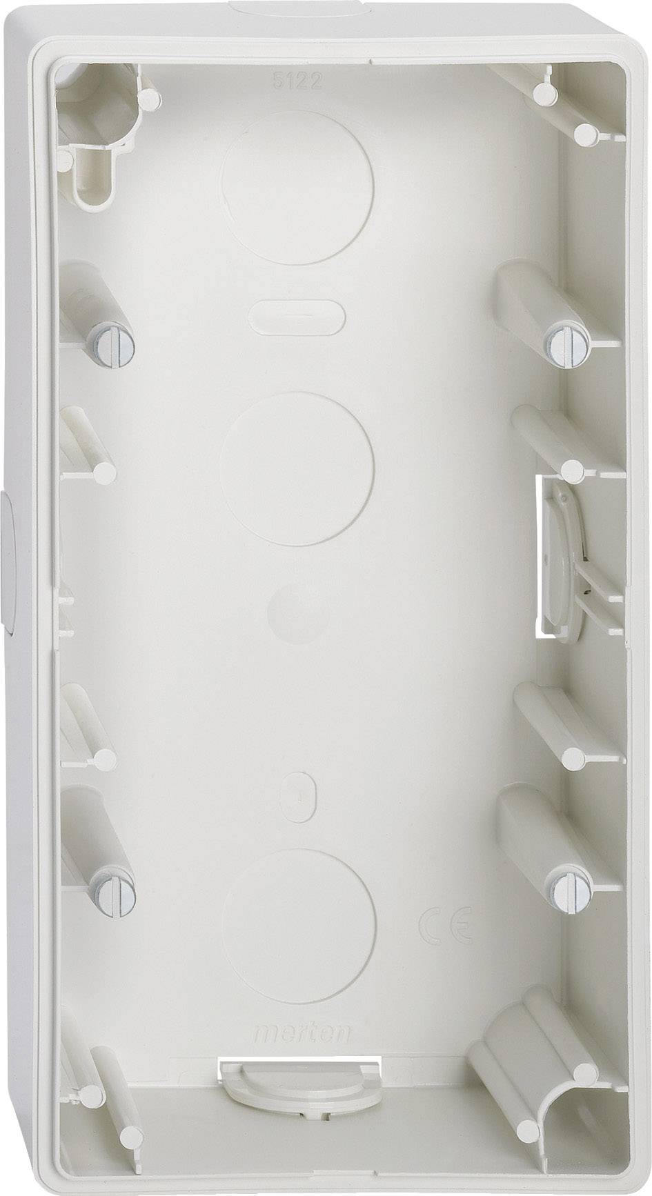 Merten 512219 Avgreningsbox (L x B x H) 37 x 80 x 151 mm Polarvit IP20 1 st