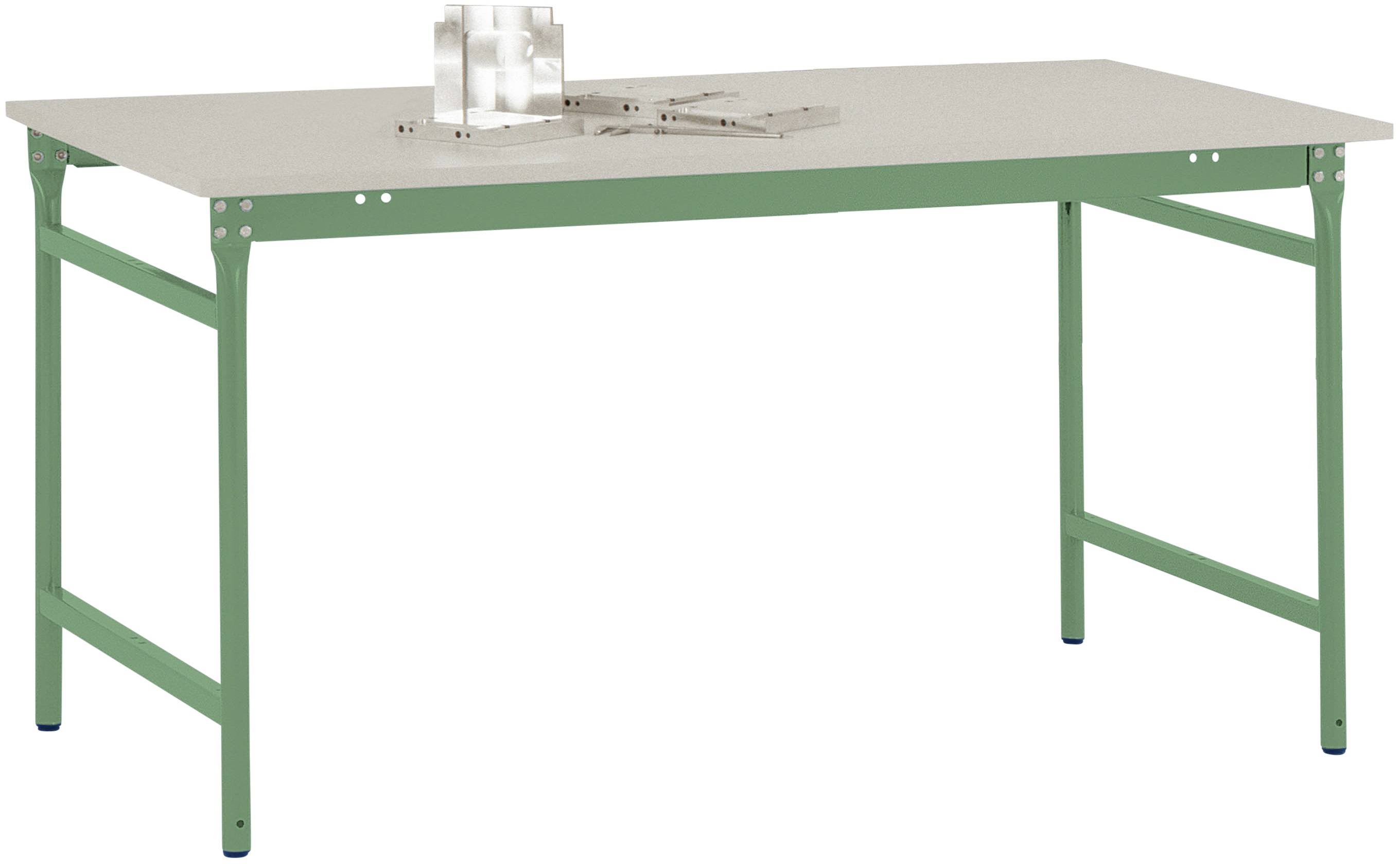 Manuflex BB3011.6011 Arbetsbordmöbel Resedagrön (RAL 6011)