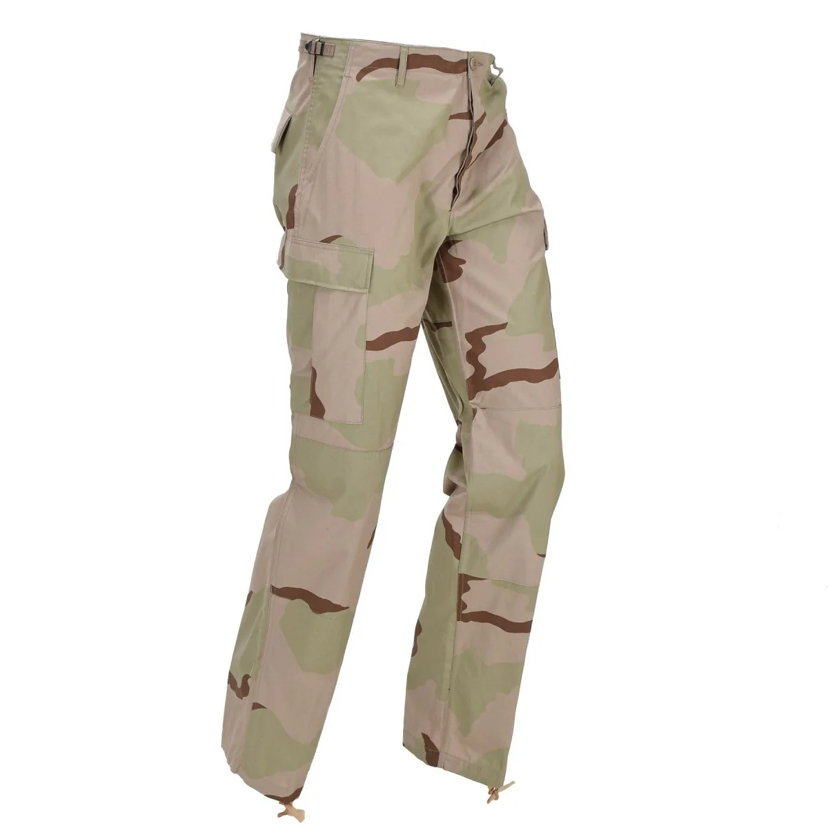 Original holländska Military Field Pants Cargo Pockets 3-Color Desert Camo
