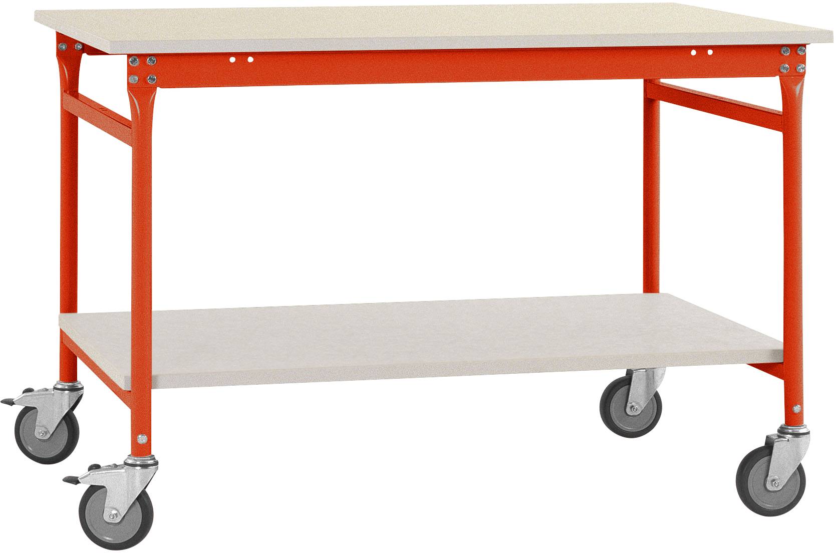 Manuflex BB5311.2001 Arbetsbordmöbel Rödorange (RAL 2001)