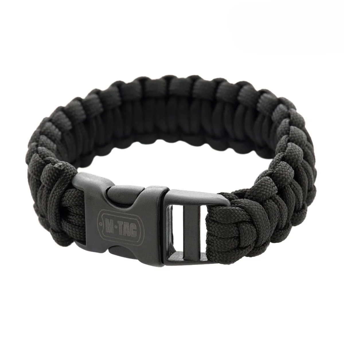 M-TAC Tactical Paracord Armband Survival Tactical Outdoor Cord 3m Svart