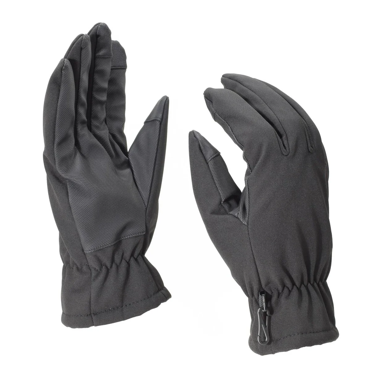 Mil-tec handskar män softshell thinsulate ™ foder svarta vinter män taktiska redskap