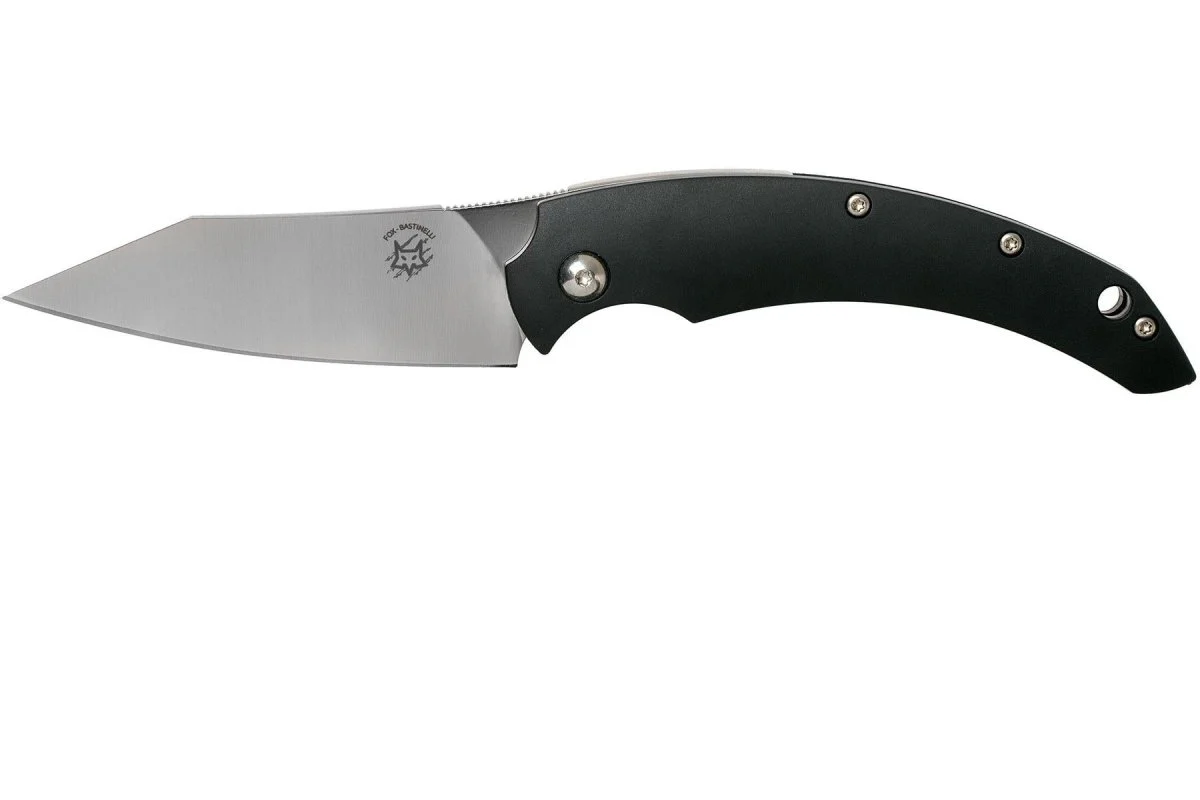 Fox Knives Märke Italien SLIM DRAGOTAC Fickkniv rostfritt stål Svart