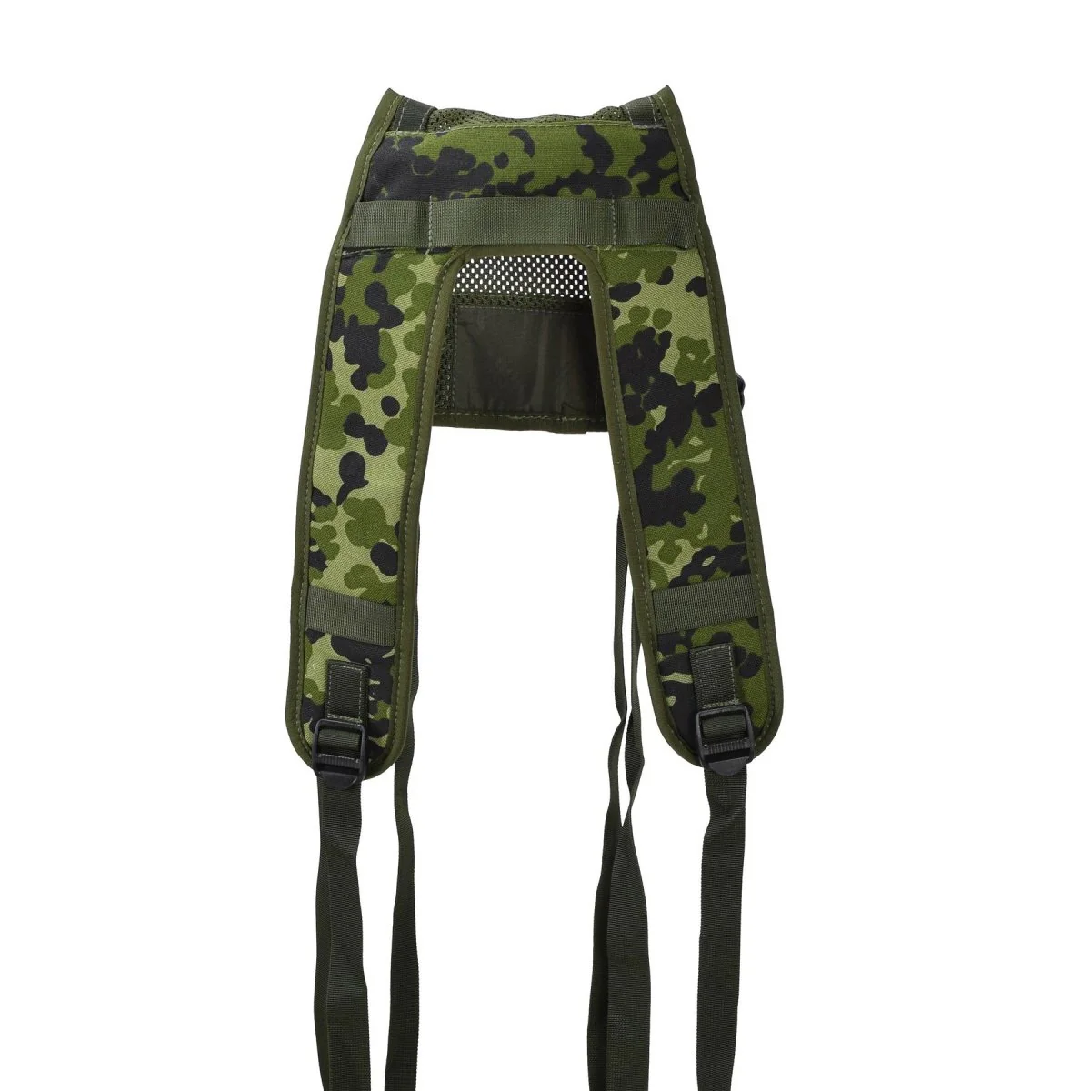 Original dansk militär M96 Camo Tactical Suspender justerbar webbing ny