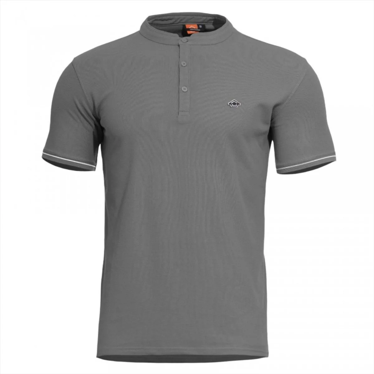 PENTAGON Levantes Henley Stripes Klassisk T-shirt Kort ärm Snabbtorkande