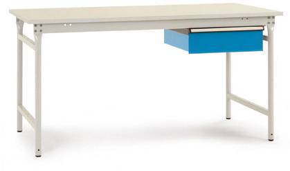 Manuflex BB5231.0002 Arbetsbordmöbel Grå-vit (RAL 7035)