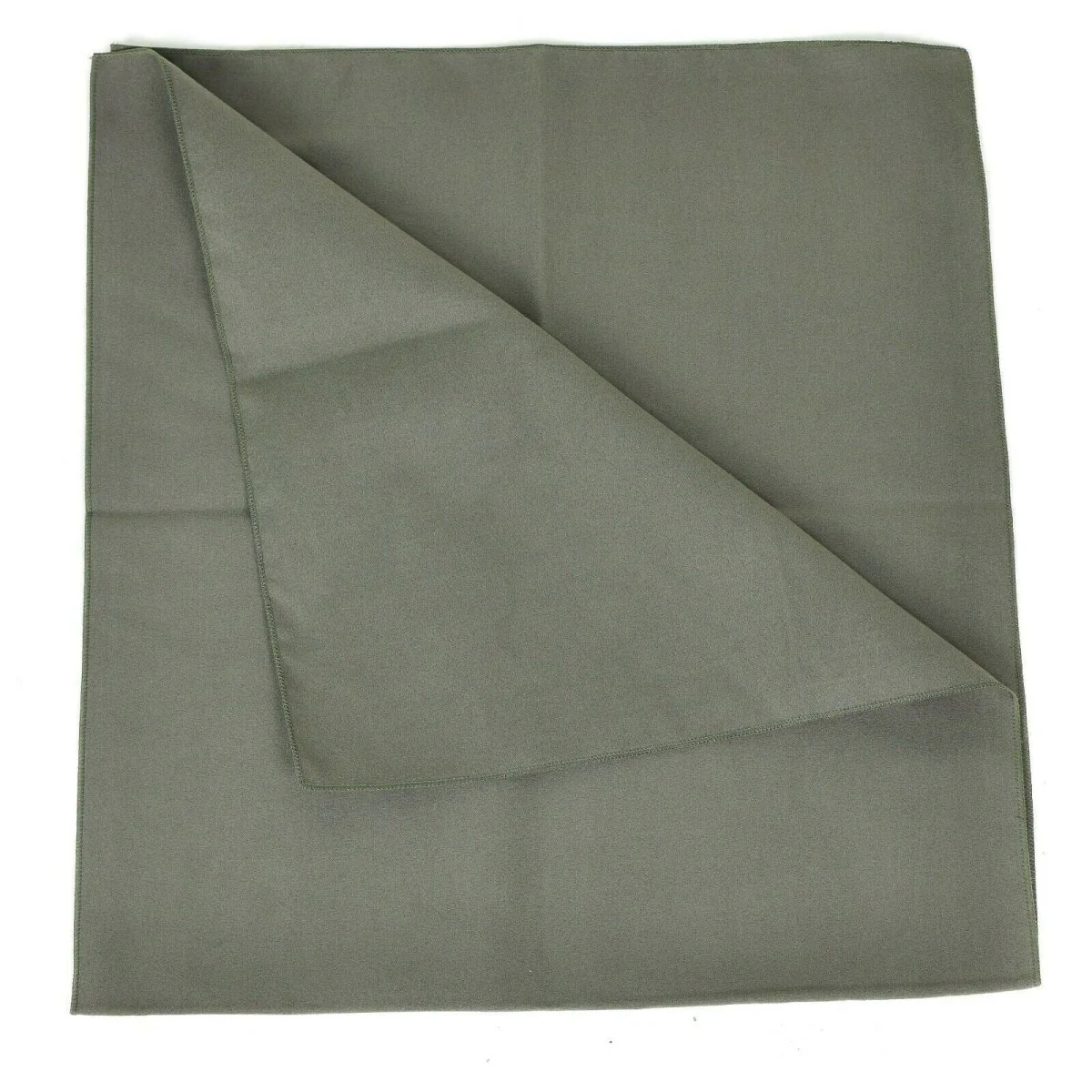 Äkta holländska armémikrofiberhandduk Militäröverskott oliv Drab New