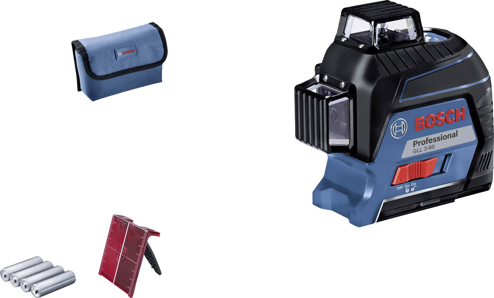 Bosch Professional GLL 3-80 Linjelaser Räckvidd (max.): 30 m