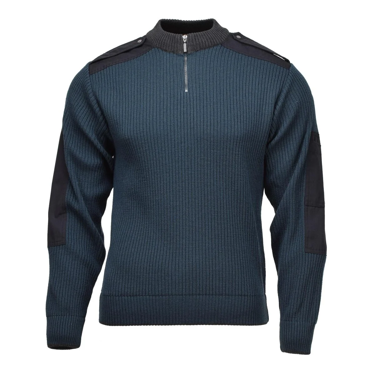Original Dutch Military Sweater Winter Sport Pullover Cold Weather Jumper Blue