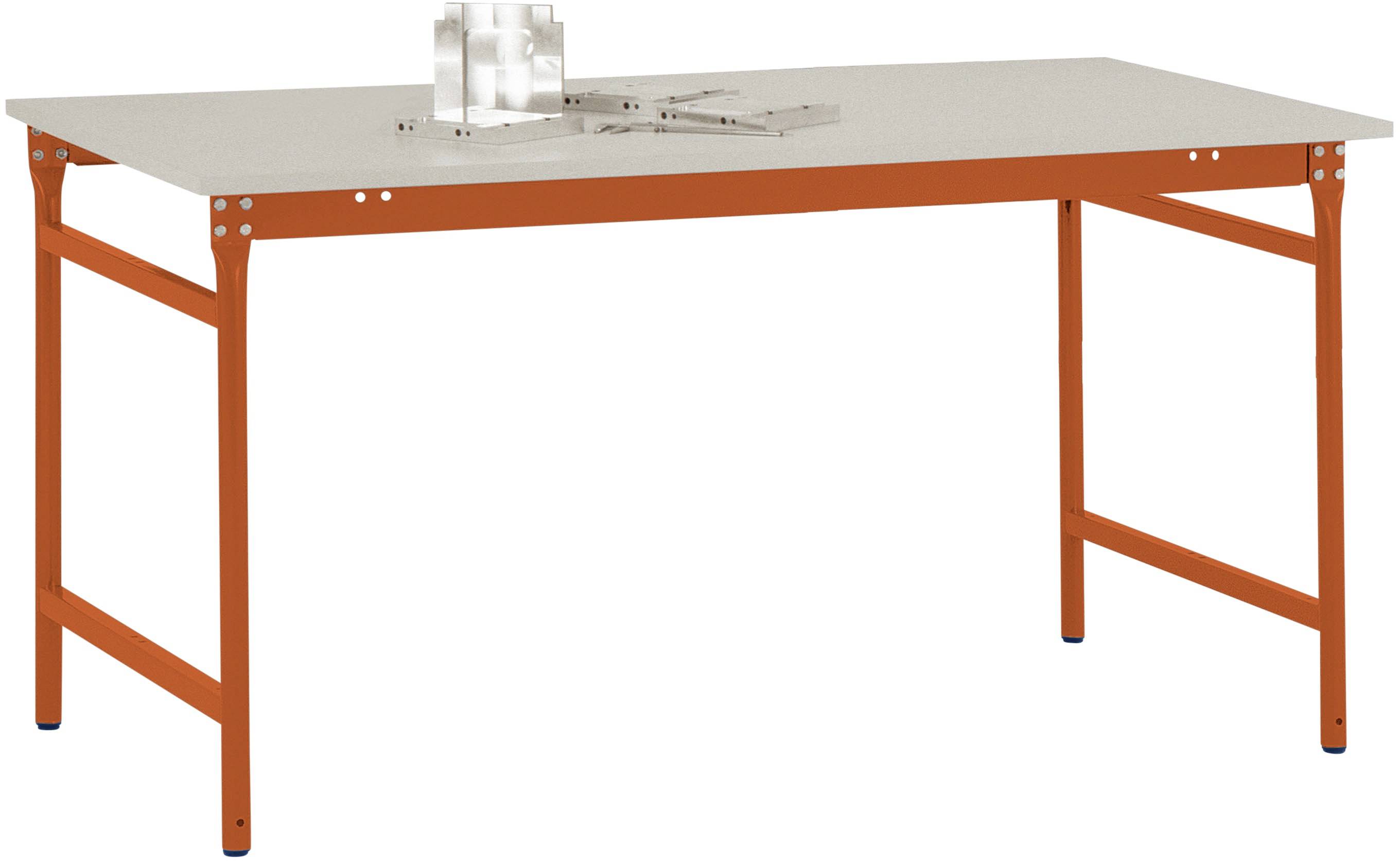 Manuflex BB3011.2001 Arbetsbordmöbel Rödorange (RAL 2001)