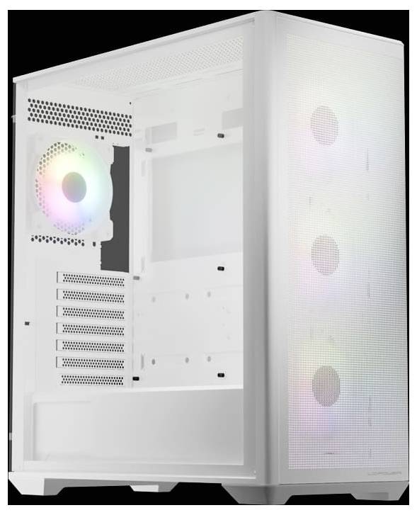 LC Power LC-811W-ON Microtower Datorchassi GAMER Svart Sidofönster