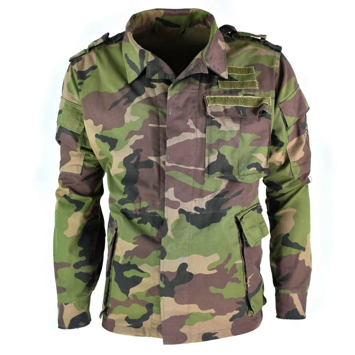 Original vintage Slovakisk arméfältjacka M97 Slovakia Militär strid BDU