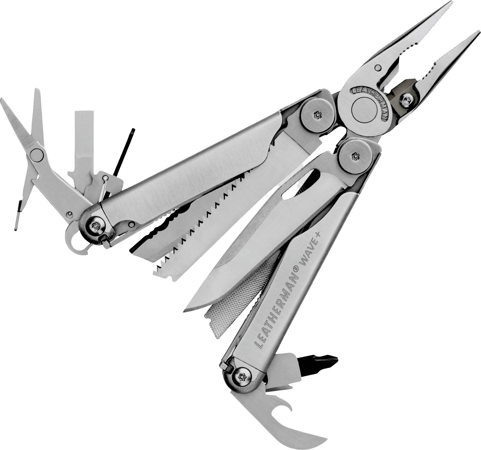 Leatherman WAVE Plus LTG832524 Multitool Antal verktyg 18 Pistolgrå